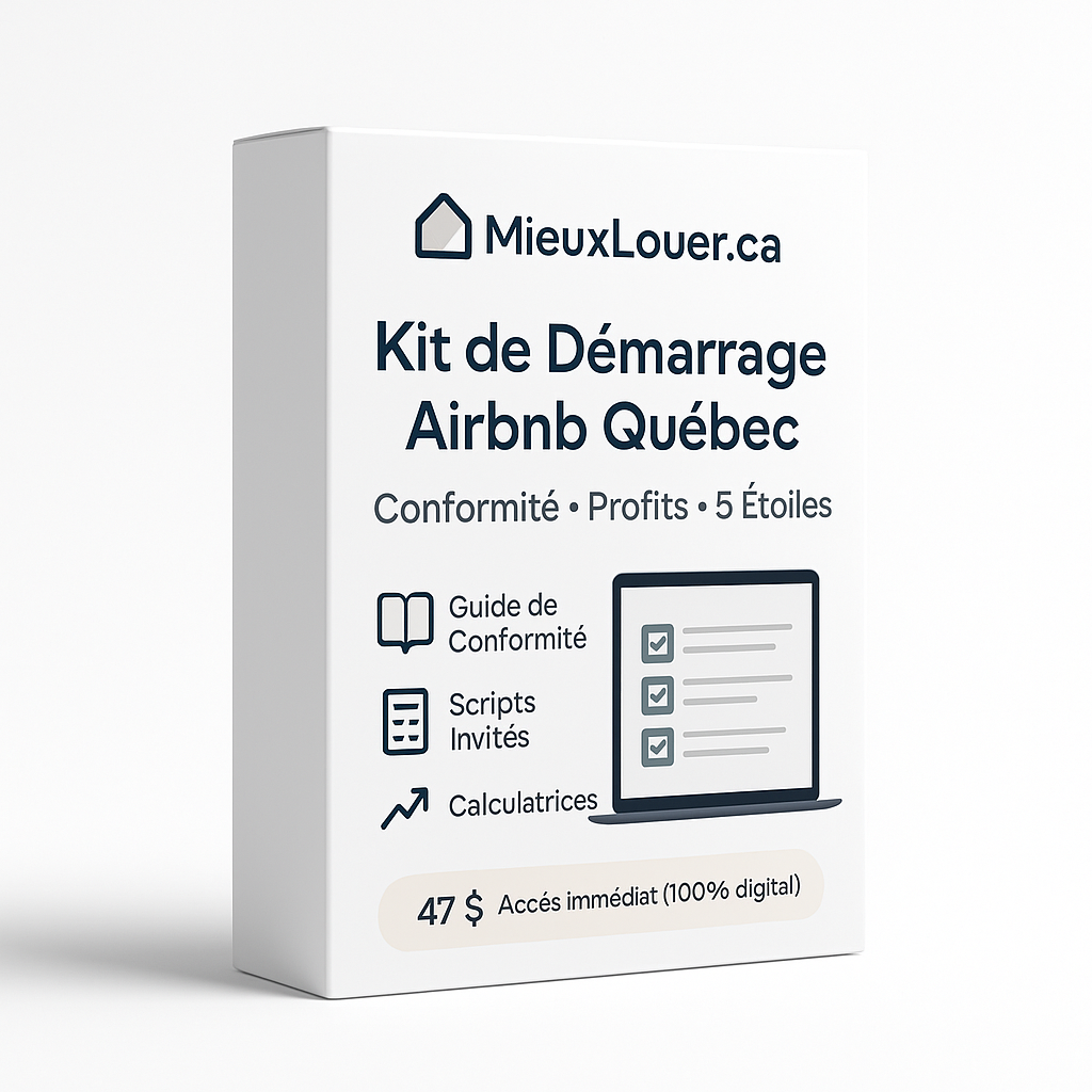 Kit de Démarrage Airbnb Québec – Conformité, Profit & 5 Étoiles
